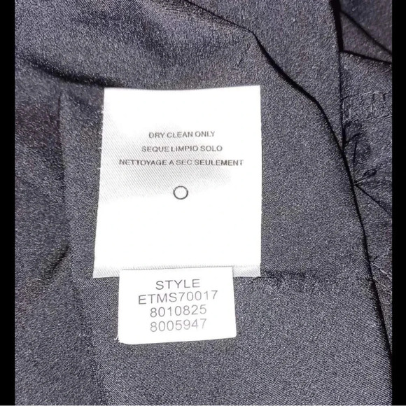 Ellen  Tracy Knee Length Black Dress Size XL - Picture 9 of 10